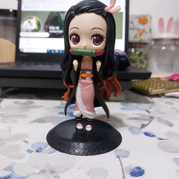 Nezuko Kamado Demon Slayer Q Posket Figure Toy Anime Cute Characters - Picture 2 of 11